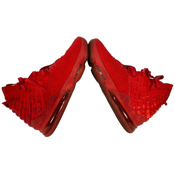 Nike Lebron XVII 17 Red Carpet BQ3177-600 LJ-17 Mens size 9.5 US Preowned 2019 - Picture 6 of 10